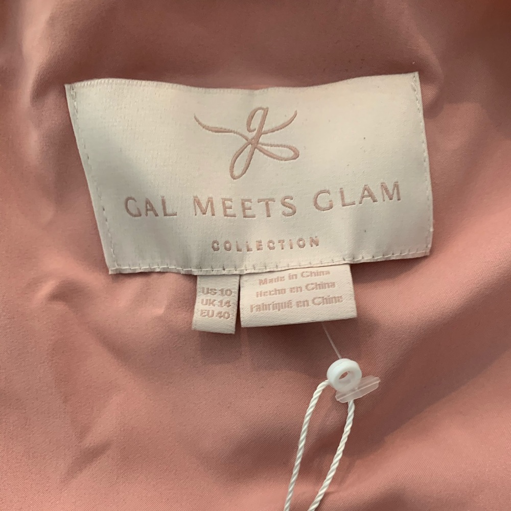 NWT Gal Meets Glam Jennifer Mauve Dress - Picture 5 of 5